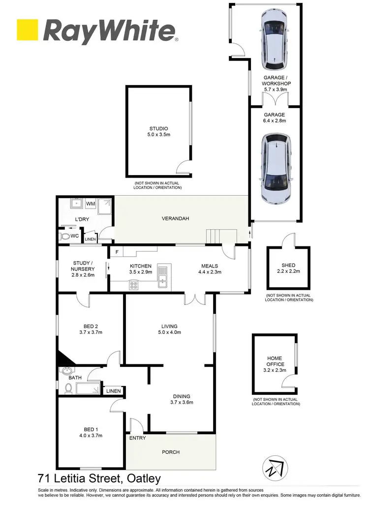 Floorplan of Homely house listing, 71 Letitia Street, Oatley NSW 2223