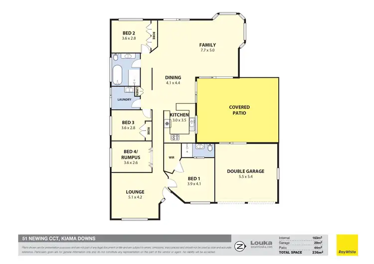 Floorplan of Homely house listing, 51 Newing Circuit, Kiama Downs NSW 2533