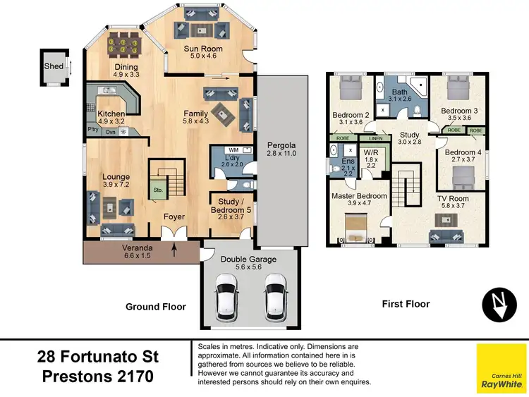 Floorplan of Homely house listing, 28 Fortunato Street, Prestons NSW 2170