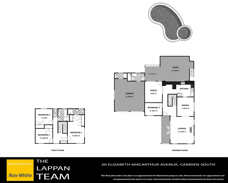Floorplan of Homely house listing, 20 Elizabeth Macarthur Avenue, Camden South NSW 2570