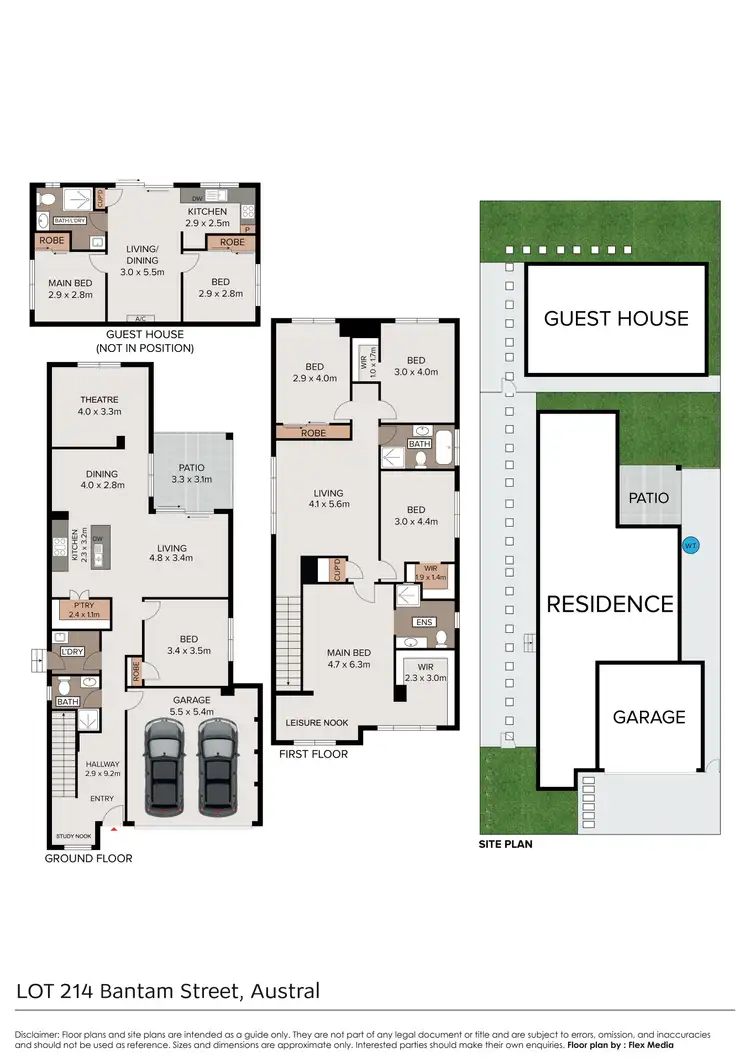 Floorplan of Homely house listing, LOT 214 Bantam Street, Austral NSW 2179