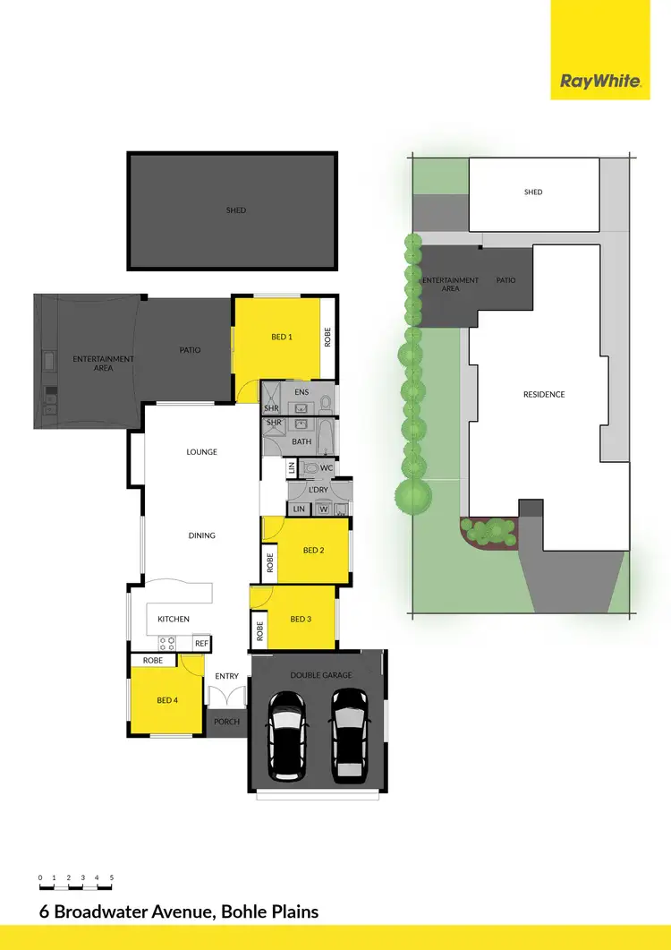 Floorplan of Homely house listing, 6 Broadwater Avenue, Bohle Plains QLD 4817