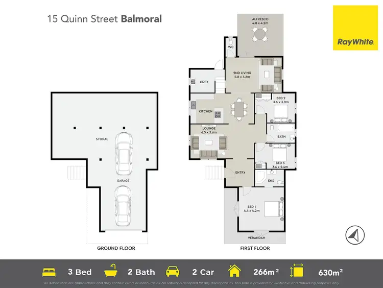 Floorplan of Homely house listing, 15 Quinn Street, Balmoral QLD 4171