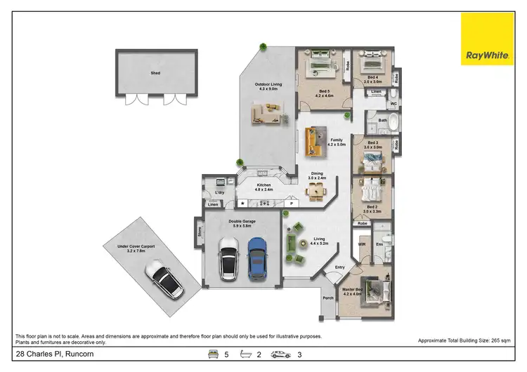 Floorplan of Homely house listing, 28 Charles Place, Runcorn QLD 4113