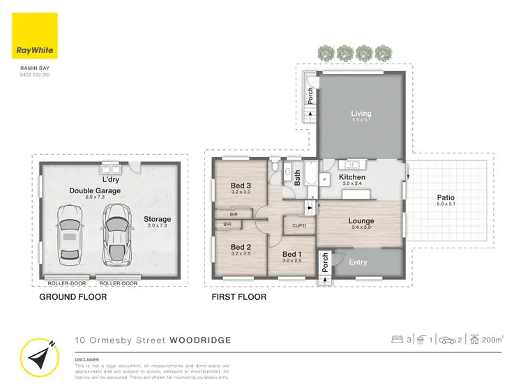 Floorplan of Homely house listing, 10 Ormesby Street, Woodridge QLD 4114