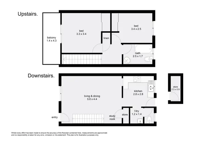 Floorplan of Homely unit listing, 7/28-30 Fairweather Street, Yorkeys Knob QLD 4878