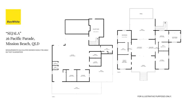 Floorplan of Homely house listing, 26 Pacific Parade, Mission Beach QLD 4852