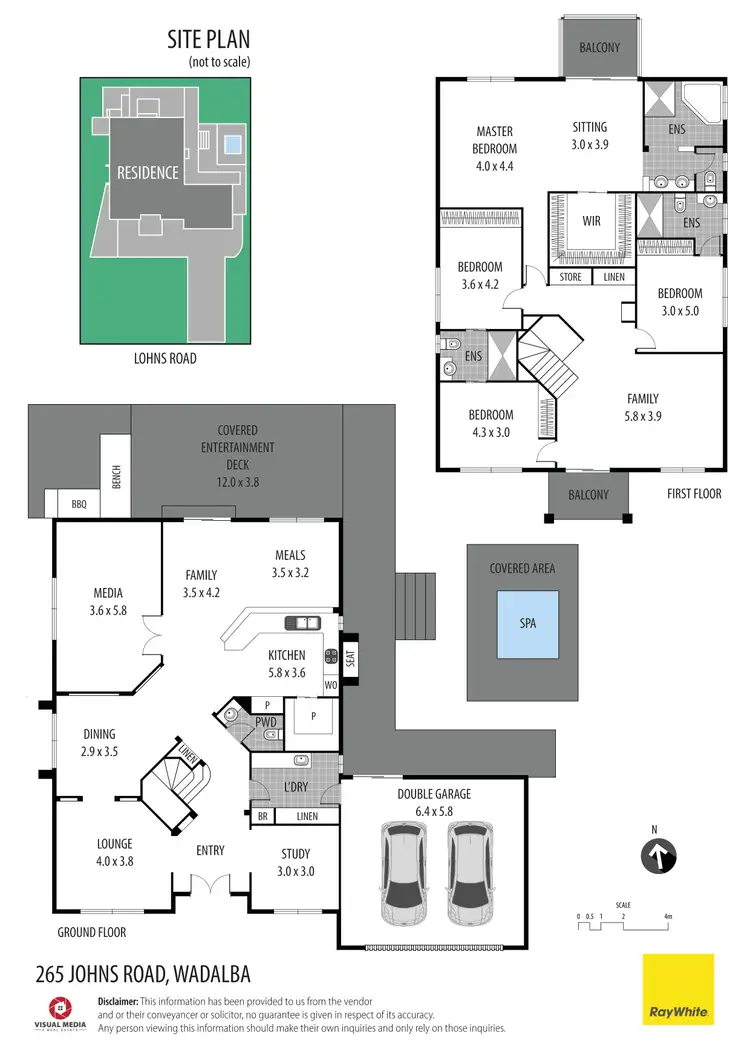 Floorplan of Homely house listing, 265 Johns Road, Wadalba NSW 2259