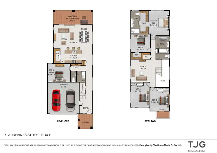 Floorplan of Homely house listing, 9 Ardennes Street, Box Hill NSW 2765