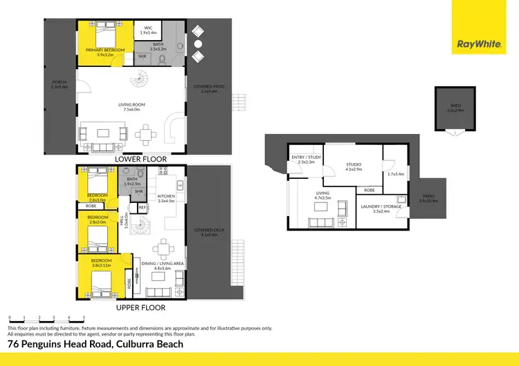Floorplan of Homely house listing, 76 Penguins Head Road, Culburra Beach NSW 2540
