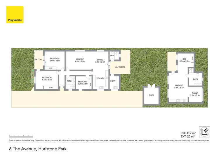 Floorplan of Homely house listing, 6 The Avenue, Hurlstone Park NSW 2193
