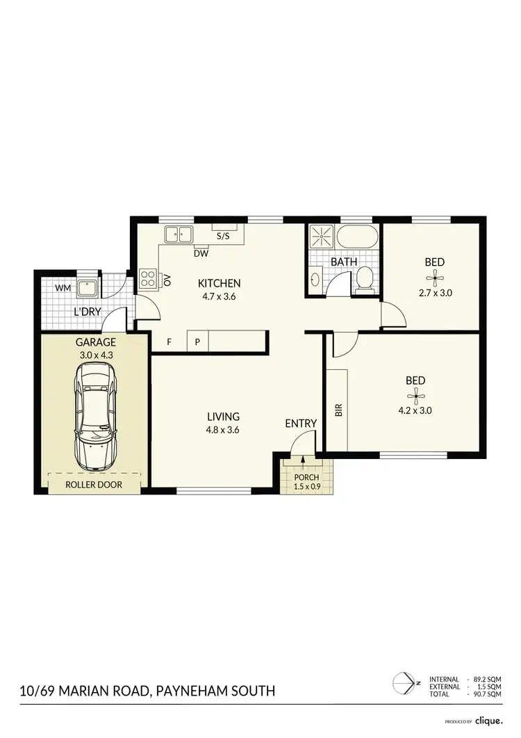 Floorplan of Homely apartment listing, 10/69 Marian Road, Payneham South SA 5070
