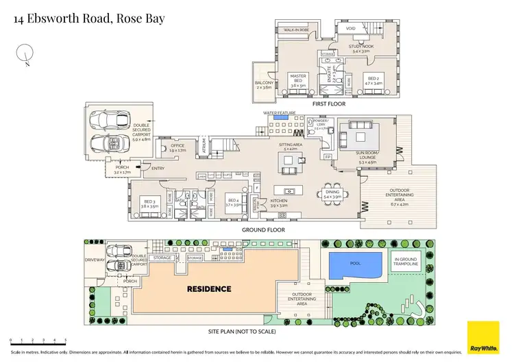 Floorplan of Homely house listing, 14 Ebsworth Road, Rose Bay NSW 2029