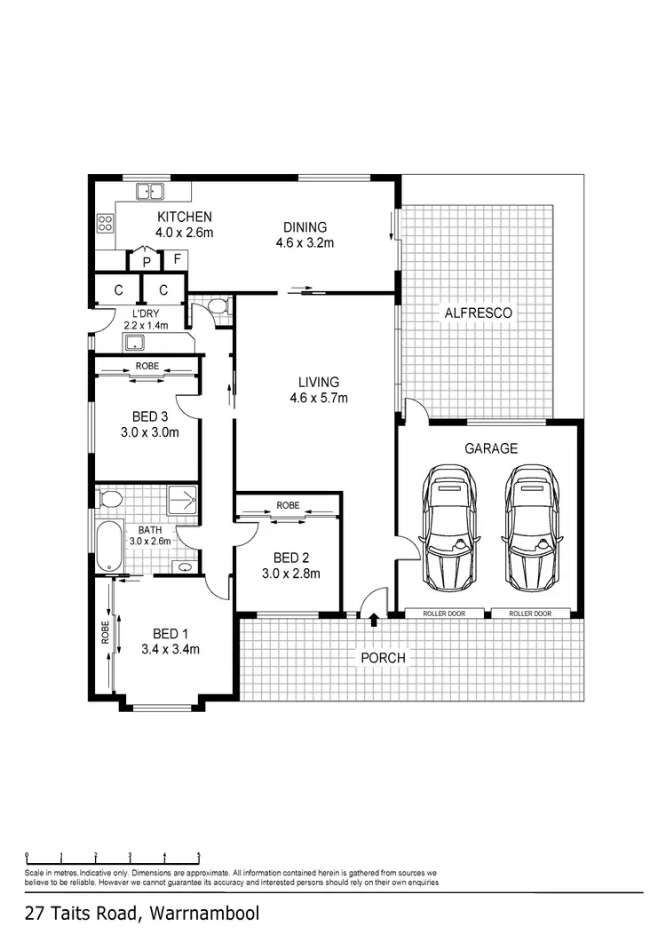 Floorplan of Homely house listing, 27 Taits Road, Warrnambool VIC 3280