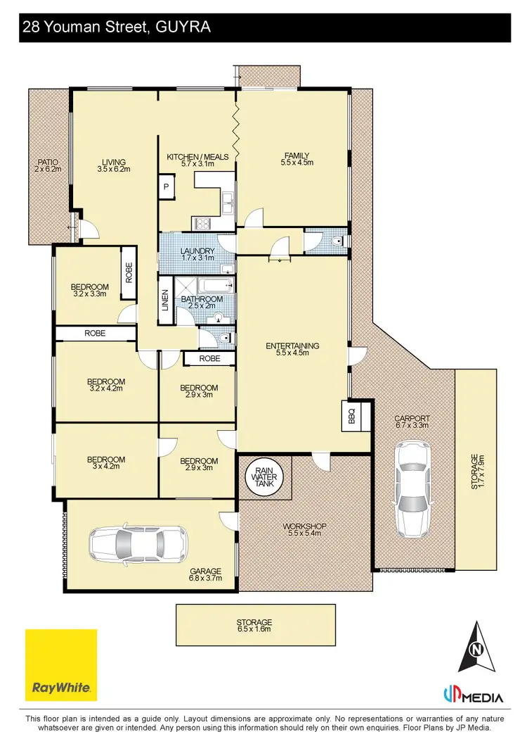 Floorplan of Homely house listing, 28 Youman Street, Guyra NSW 2365