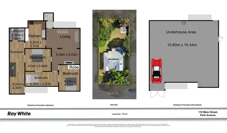Floorplan of Homely house listing, 110 Main Street, Park Avenue QLD 4701