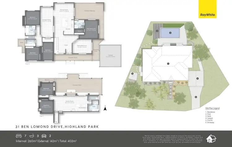 Floorplan of Homely house listing, 31 Ben Lomond Drive, Highland Park QLD 4211