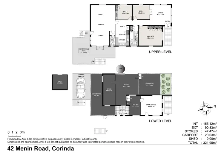 Floorplan of Homely house listing, 42 Menin Road, Corinda QLD 4075