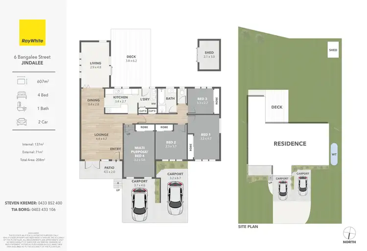 Floorplan of Homely house listing, 6 Bangalee Street, Jindalee QLD 4074