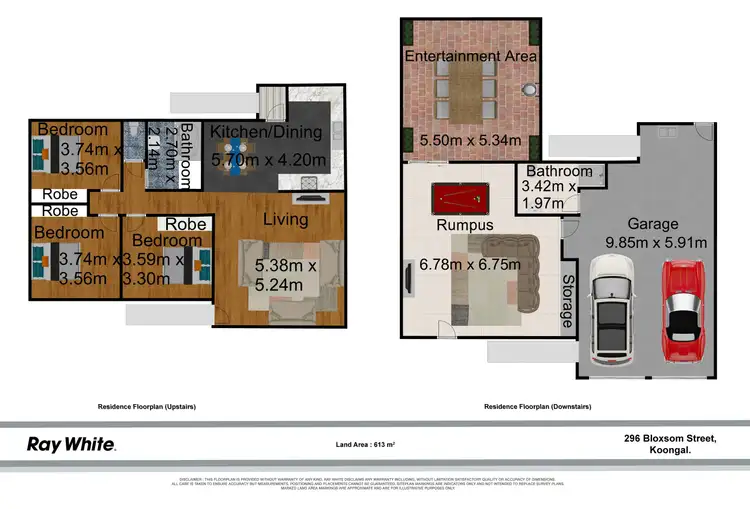Floorplan of Homely house listing, 296 Bloxsom Street, Koongal QLD 4701