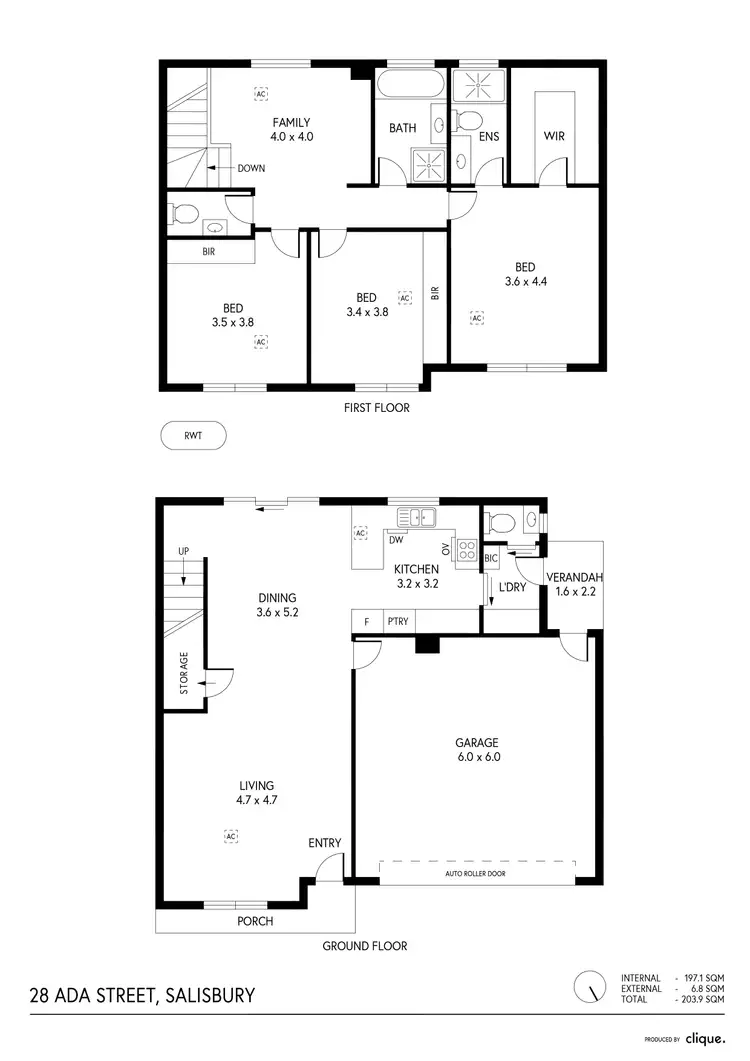 Floorplan of Homely house listing, 28 Ada Street, Salisbury SA 5108
