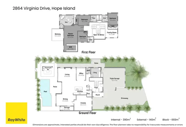 Floorplan of Homely house listing, 2864 Virginia Drive, Hope Island QLD 4212