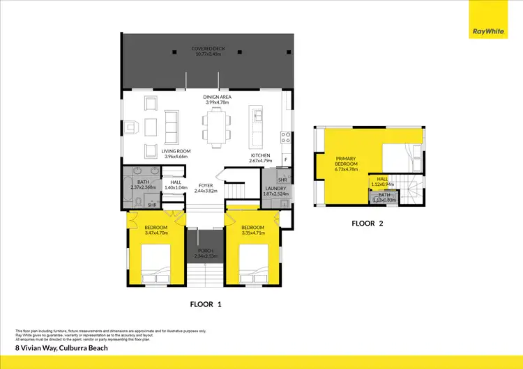 Floorplan of Homely house listing, 8 Vivian Way, Culburra Beach NSW 2540