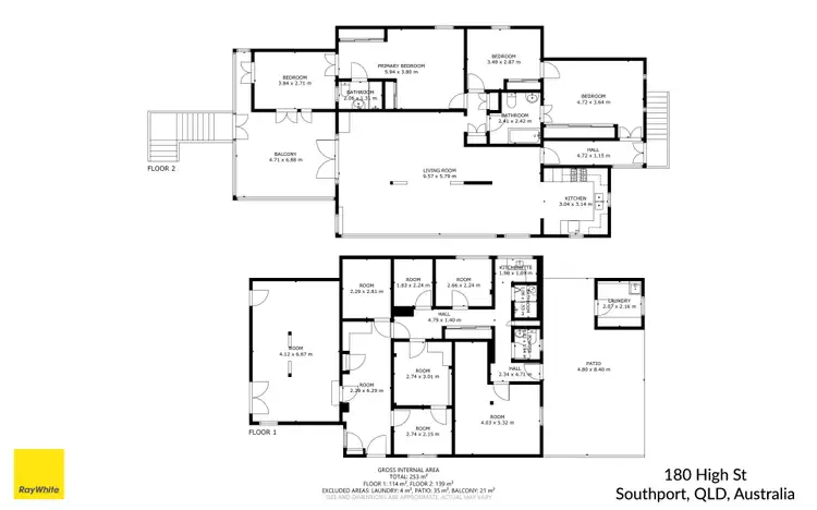 Floorplan of Homely house listing, 180 High Street, Southport QLD 4215