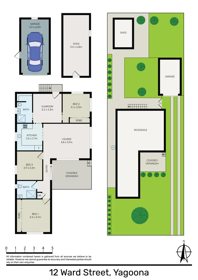Floorplan of Homely house listing, 12 Ward Street, Yagoona NSW 2199