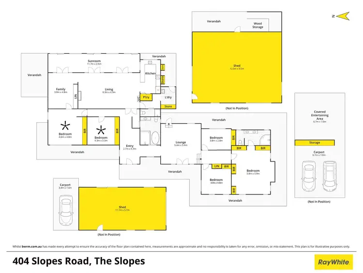 Floorplan of Homely house listing, 404 Slopes Road, The Slopes NSW 2754