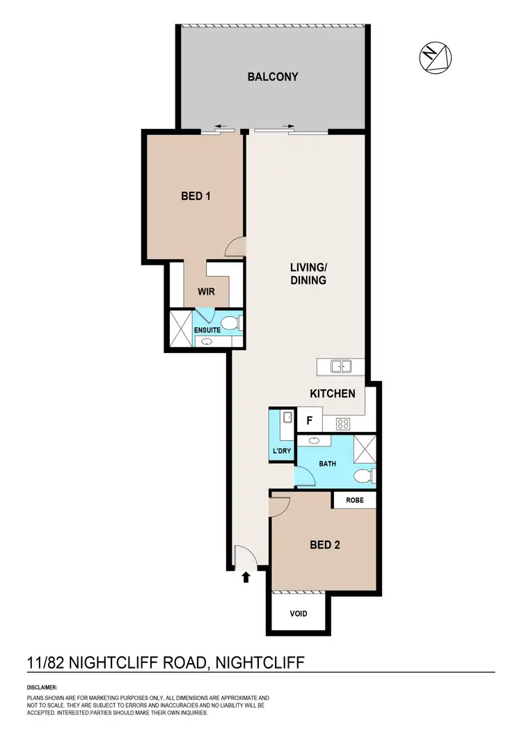 Floorplan of Homely apartment listing, Address available on request