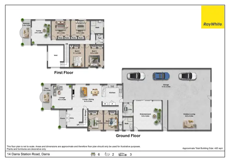 Floorplan of Homely house listing, 14 Darra Station Road, Darra QLD 4076