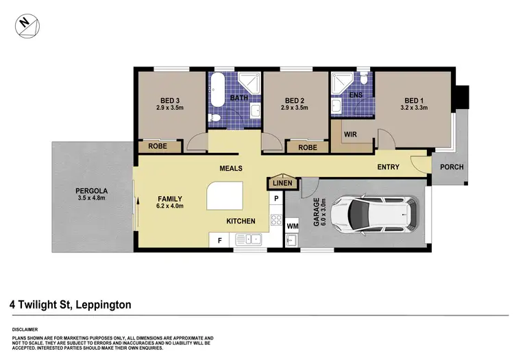 Floorplan of Homely house listing, 4 Twilight Street, Leppington NSW 2179