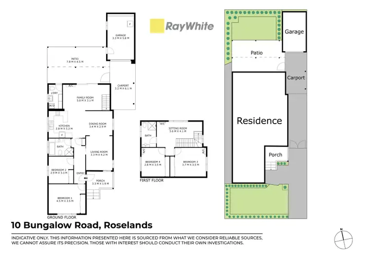 Floorplan of Homely house listing, 10 Bungalow Road, Roselands NSW 2196