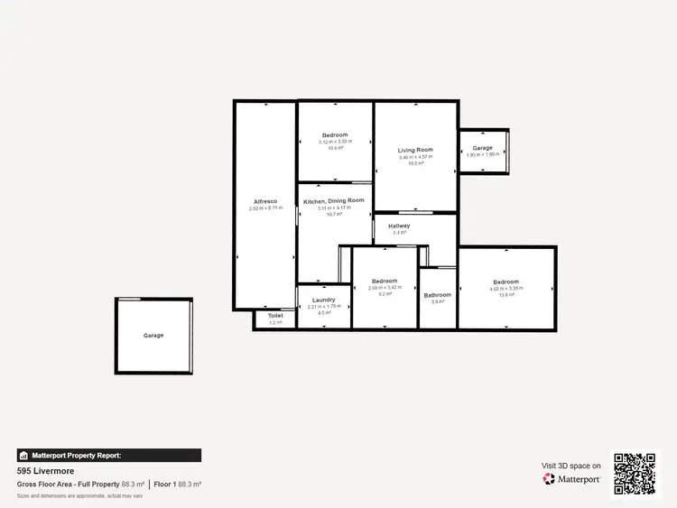 Floorplan of Homely house listing, 595 Livermore Street, Lavington NSW 2641