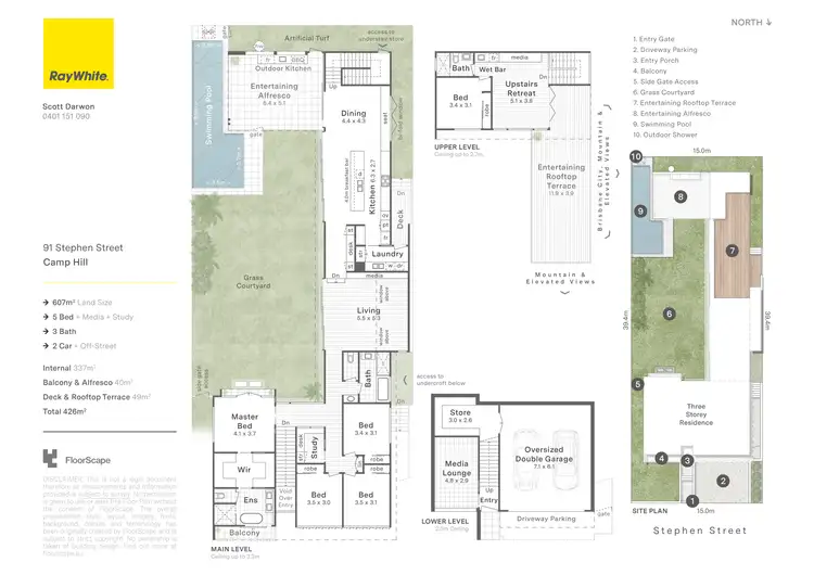 Floorplan of Homely house listing, 91 Stephen Street, Camp Hill QLD 4152