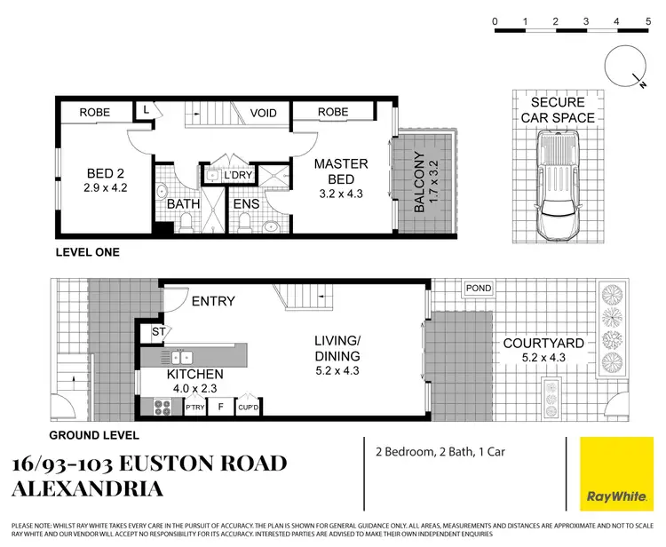 Floorplan of Homely apartment listing, 16/93-103 Euston Road, Alexandria NSW 2015