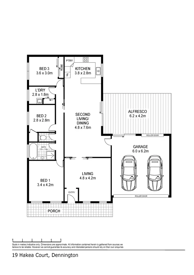 Floorplan of Homely house listing, 19 Hakea Court, Warrnambool VIC 3280