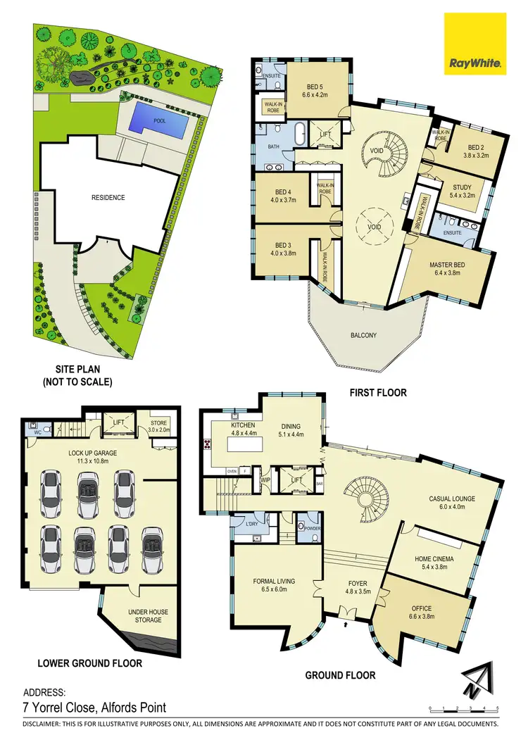 Floorplan of Homely house listing, 7 Yorrel Close, Alfords Point NSW 2234