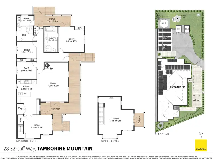 Floorplan of Homely house listing, 28-32 Cliff Way, Tamborine Mountain QLD 4272