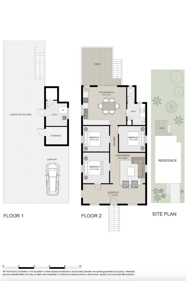 Floorplan of Homely house listing, 133 Stanley Street, Allenstown QLD 4700