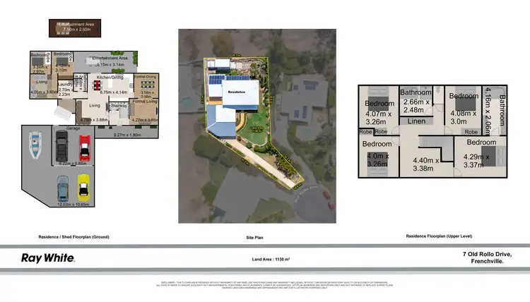 Floorplan of Homely house listing, 7 Old Rollo Drive, Frenchville QLD 4701