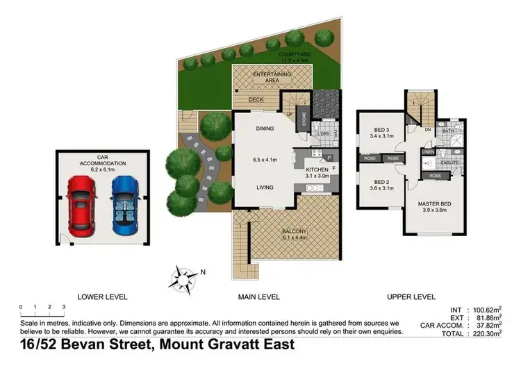 Floorplan of Homely townhouse listing, 16/52 Bevan Street, Mount Gravatt East QLD 4122