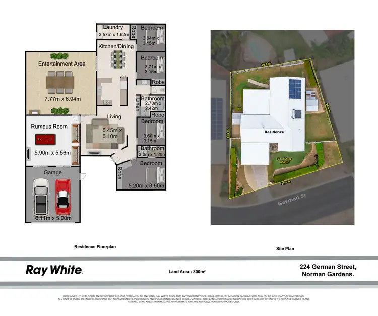 Floorplan of Homely house listing, 224 German Street, Norman Gardens QLD 4701