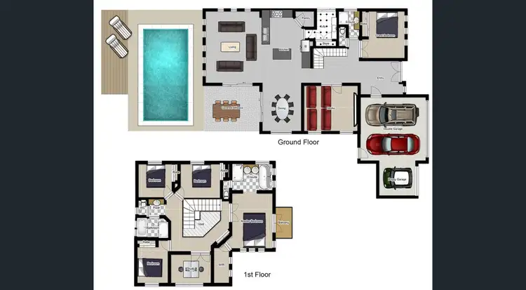 Floorplan of Homely house listing, 2805 Gracemere Circuit North, Hope Island QLD 4212