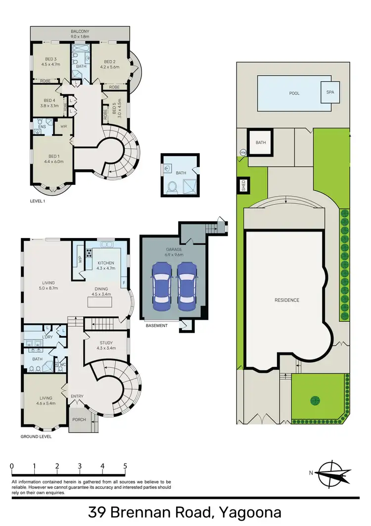 Floorplan of Homely house listing, 39 Brennan Road, Yagoona NSW 2199