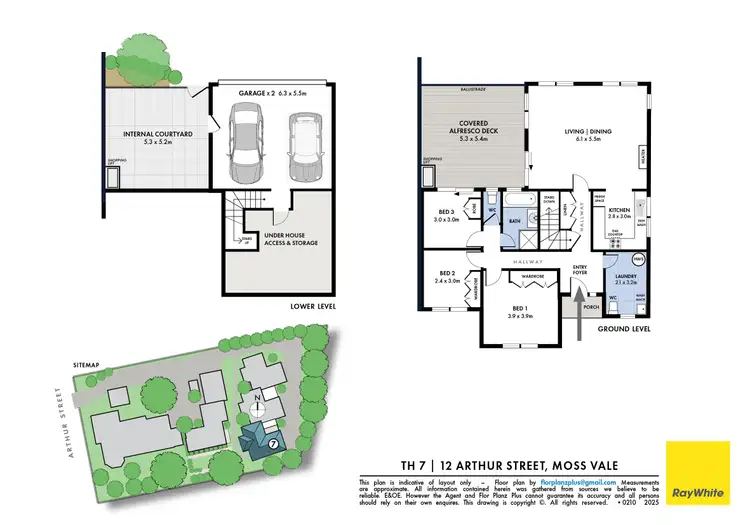 Floorplan of Homely villa listing, 7/12 Arthur Street, Moss Vale NSW 2577