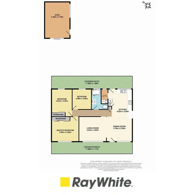 Floorplan of Homely house listing, 9 Waroon Avenue, Berkeley Vale NSW 2261