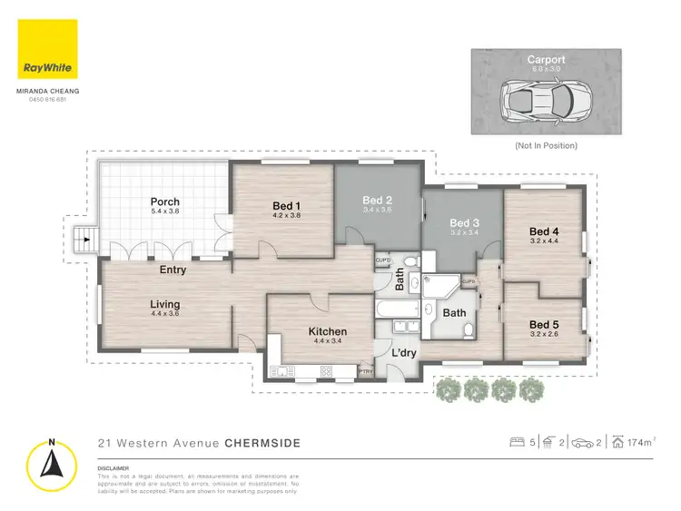 Floorplan of Homely house listing, 21-23 Western Avenue, Chermside QLD 4032