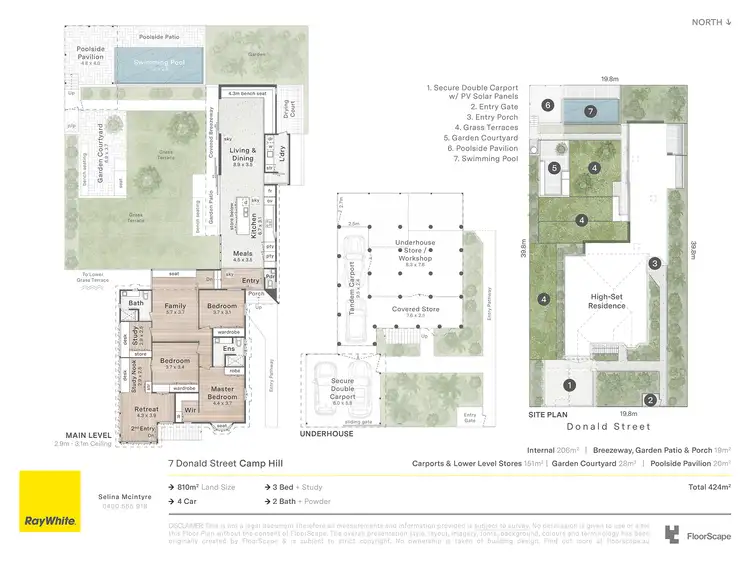 Floorplan of Homely house listing, 7 Donald Street, Camp Hill QLD 4152